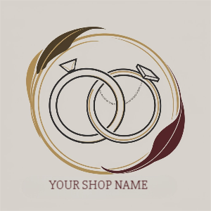 Unisex Jewelry Shop Logo  Design Template For Free