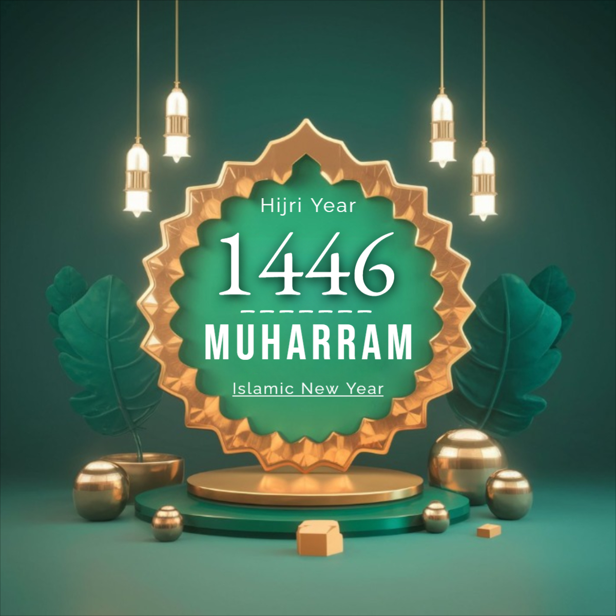 Islamic New Year 1446 Images, HD Pictures and  Template For Free Download