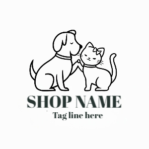 Pet Shop Simple Logo Vector Tempate Design Download For Free