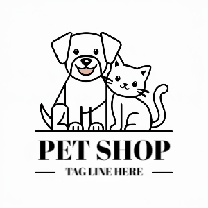 Pet Shop  Logo Vector Tempate Design Download For Free