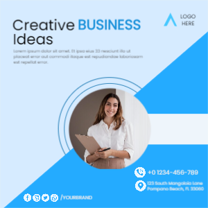 CREATIVE BUSINESS IDEAS BANNER 