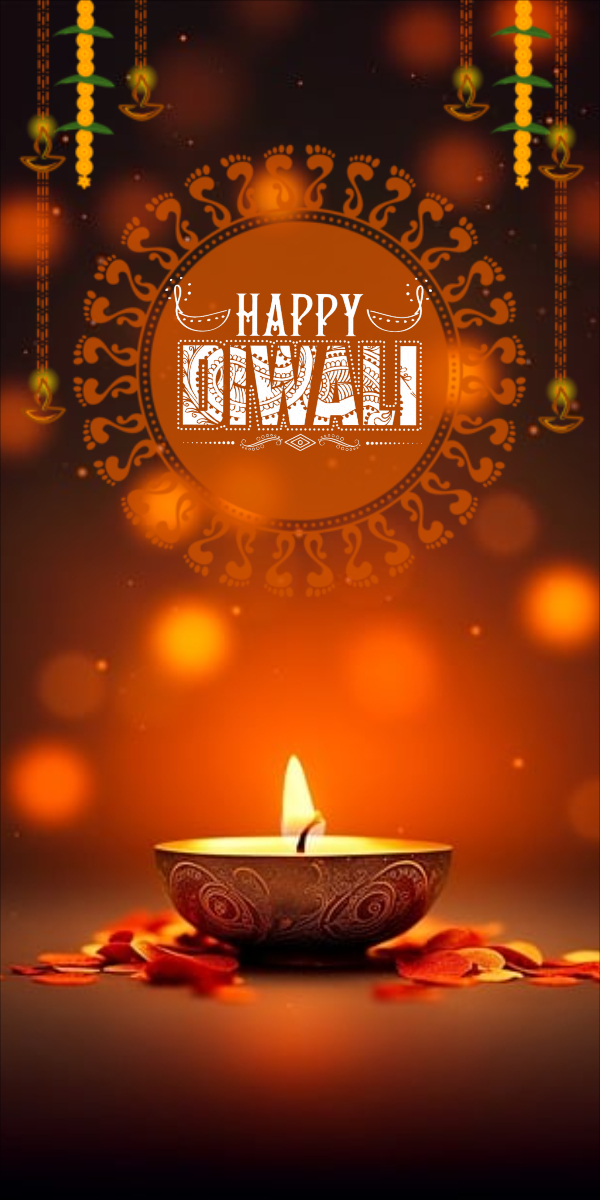 Happy Diwali Invitation Template Free