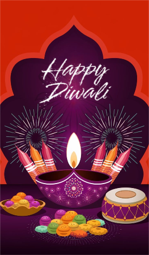 Free Happy Diwali Photo Template Download For Free