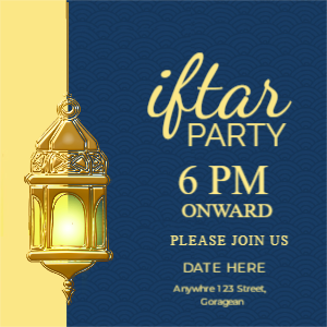 iftar party invitation 
