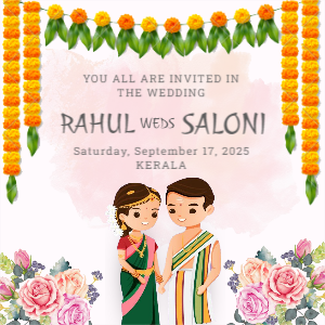 WEDDING INVITATION TEMPLATE 