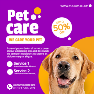 Pet Care Banner 