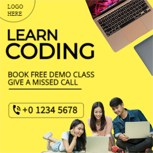 Learn Coding Institute Coaching Promotion Banner