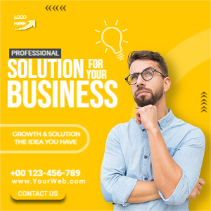 BUSINESS SOLUTION BANNER TEMPLATE 