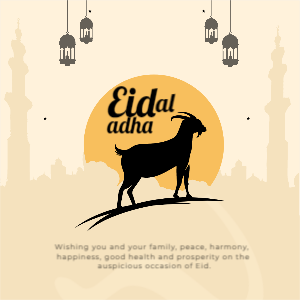 Eid al adha Banner Template 