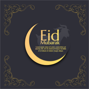 Eid Mubarak Banner Template 