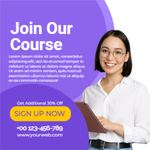 Course Banner Template 