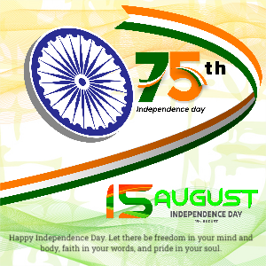 Independence Day 2022 Wishes Free Editable Template Online