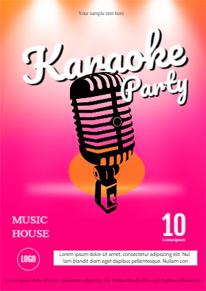 Music karaoke Poster Download Free