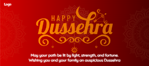 Colorful Festive Happy Dussehra Free Vector Editable Online Vector Design