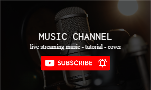 Simple Music Channel Banner Editable Free From CorelDraw Design