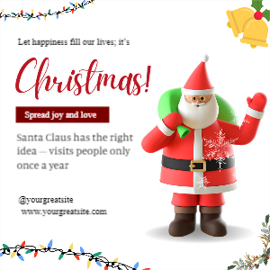 Christmas Card Download Free Editable